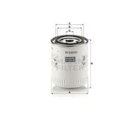 MANN-FILTER W 930/20 Oil Filter - for Cars + Transporters