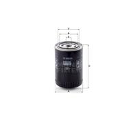 MANN-FILTER W 940/24 Oil Filter - for Off-Highway Applications