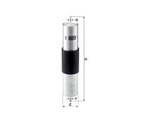 Fuel Filter WK516/1 Mann 13321702632 13321740985 13321702633 13321702635 Quality