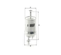Mann Filter Fuel Filter In-Line WK 59 x Fits Audi Seat Skoda VW 6Q0201051 6Q0201051A 6Q0201511