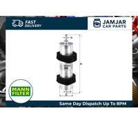 Fuel filter In-Line Filter WK 6003 MANN-FILTER for AUDI A7 Sportback A6 C7 Q7 Q5