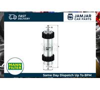 Fuel filter In-Line Filter WK 6008 MANN-FILTER for AUDI A7 Sportback A6 C7 A4 B9