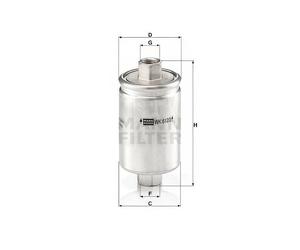MANN WK612/2 Fuel Filter Fits Oldsmobile Cutlass Supreme 2.8 V6 3.1 V6 3.4 V6