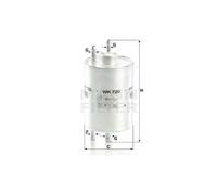 Fuel Filter Mann Fits Mercedes A-Class W168 A140 A160 A190 A210 Vaneo 1.6 1.9