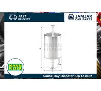 Fuel Filter Mann Fits Mercedes A-Class W168 A140 A160 A190 A210 Vaneo 1.6 1.9