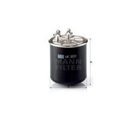 Mann Filter WK8201 Fuel Filter