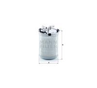 MANN-FILTER WK 823/2 Fuel filter