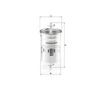 Mann Fuel Filter 503441039