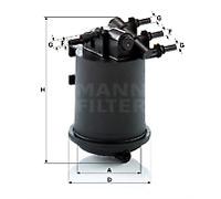 MANN WK939/1 Fuel Filter