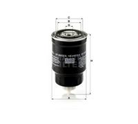 MANN-FILTER WK 940/22 Fuel Filter - CARS + TRANSPORTERS