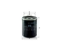 MANN WP928/80 Oil Filter Service Replacement Fits Metrocab Taxi 2.4 TD