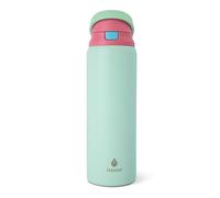Manna Hydra Stainless Steel Insulated Water Bottle with 2-in-1 Lid - 32 Oz - Icy Quartz