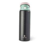 Manna Hydra Stainless Steel Insulated Water Bottle with 2-in-1 Lid - 32 Oz - Onyx