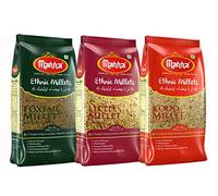 Manna Mixed Millets Combo Pack of 3 (Foxtail Millet 500g Kodo Millet 500g &Little Millet 500g)