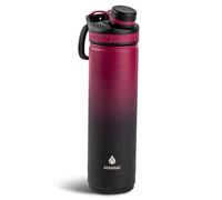 Manna Saratoga Double-wall Insulated Stainless Steel Bottle - 26 Oz - Blackberry Ombre