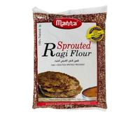 Manna Sprouted Ragi Flour, 1kg, Selected Finger Millet Flour, Delicious Taste, Product of India Pack Of 1