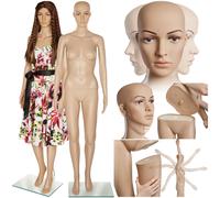 Mannequin Display Clothes Shop Window Fashion Body Plastic Life Dummies Stands