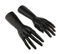Mannequin Hand Display Stand, 1 Pair, 3 Colors Options AOD (Black)