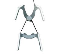 Mannequin hanger， 2-In-1 Invisible Transparent Acrylic Mannequin Hangers Adjustable 28-55cm 29-54cm 2 Pcs