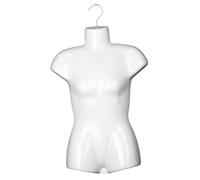 Mannequin Hanger Hook Hanging Mannequin Female Prop Display Mannequin Body Torso for Child Clothing Kids Shirt Dress Formal , Height 60cm