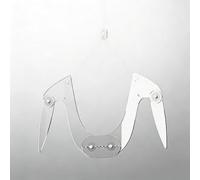 Mannequin Hanger, Men's Adjustable Invisible Acrylic Mannequin Hanger 38-52cm for Photography Display(Tops)