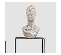 Mannequin Head, Organizer Necklace Pendant Chain Bust Display Holder Stand for Shopping Mall Glasses Shop, 2 Styles, B