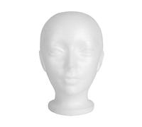 Mannequin Head Stand Model Hair Glasses Hat Display for Hats Home Hairpieces style B