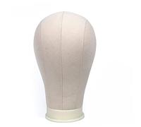 Mannequin Head Wig Making Display Training Hair Styling Drying Canvas Block Cork Professional Salon 23inch