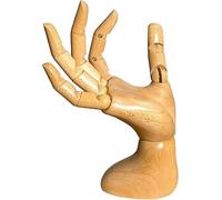 Mannequin,Mannequin Hand,Hand Model,Hand Mannequin for Nails,Drawing Mannequin,Wooden Hand,Wooden Mannequin,Wood Hand,Hand Model for Drawing,Female Hand of Right.