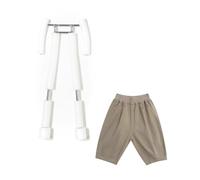 Mannequin Poseable Child Pants Hanger Rack - Adjustable Metal Telescopic Trousers Mannequin Hanger for Boutique Displays, Invisible Garment Dress Forms