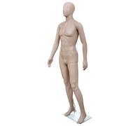 Mannequin Shop Display Model Window Cloth Display Full Body Size Head vidaXL