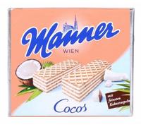 Manner crispy wafers with coconut cream filling 75g
