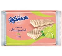 Manner Knuspino Limete lime wafers 110g