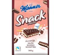 Manner Snack Minis Crunchy Milk Chocolate 300 g