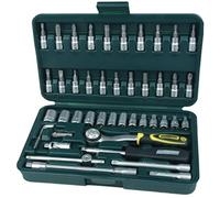 Mannesmann 1/4-inch Socket Set Super Lock System (41 Pieces)