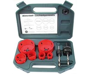 Mannesmann HSS Hole Saw Set (8 Pieces)