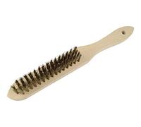 Mannesmann M 419-4 Brass Wire Brush with Four Rows