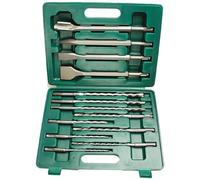 Mannesmann M12588 SDS-Plus Drill Bit and Chisel Set 13 Pieces