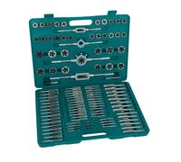 Mannesmann Tap And Die Set 110 Pcs.Metric Thread Cutting Tool Premium Tungsten