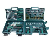 Brüder Mannesmann M29086 Tool Kit 176-Piece Plastic Folding Case