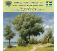 MANNHEIMER/GOTHENBUR - STENHAMMAR PIANO CONC NO.1 - CD - M3z