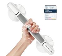 Mannicix Grab Rail Shower Bath Handle No Drilling Shower Handle with Suction Cup Shower Handle with Suction Cup Non-Slip Handle Bathroom Toilet for Elderly People (Pack of 1)