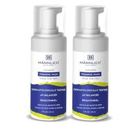 Mannlich Intimate Wash Relieves Itchiness & Odour, Prevents Fungal Growth, Genital Area, Neem, Eucalyptus Oil, 1% Salicylic & Lactic Acid Clear 150 ml (Pack of 2)