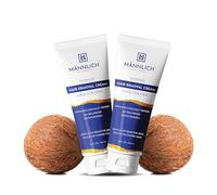 Mannlich IntimatePrivate Hair Removal Cream for Men, Painless, Faster, Soothing for Unwanted Coarse Pubic Hair, Suitable For All Skin Types, Off-white 100 g (Pack of 2)