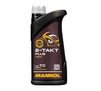 Mannol 1 Litre 2-Takt Plus Engine Oil 7204 API TC Universal Synthetic Based For Two-Stroke Engines