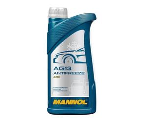 MANNOL 1 Litre AG13 Hightec Antifreeze 4113 SAE J1034 Hybrid High Technology Concentrated