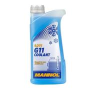 MANNOL 1 Litre Coolant G11 Antifreeze Silicate Inorganic Acid Technology Ready For Use Solution