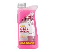 MANNOL 1 Litre Coolant G12+ Antifreeze 4212 SAE J1034 Carboxylated Ready For Use Solution