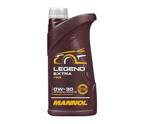 Mannol 1 Litre Legend Extra 0W-30 Engine Oil 7919 API SP Universal Bi-Synthetic PAO And Ester Technology