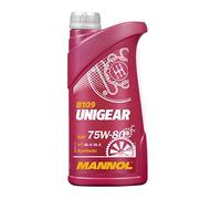 Mannol 1 Litre Unigear 75W-80 Gear Oil API GL-4/GL-5 LS Universal Energy Conserving Synthetic